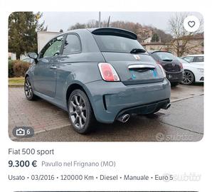 Fiat 500 turbo diesel