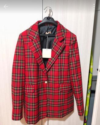 Giacca/Blazer Tartan Liu Jo rossa donna
