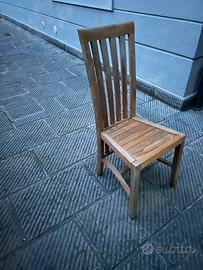 Sedie in legno tech