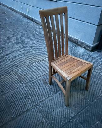 Sedie in legno tech