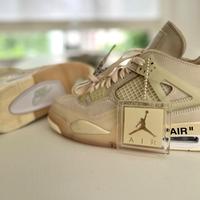 Air Jordan 4 Retro Off-White Sail US 8.5