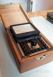 Voltmetro/Amperometro Analogico Vintage I.T.E.