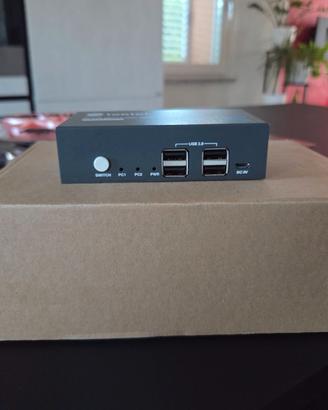 Switch KVM DisplayPort Dual Monitor 2 PC/2 Monitor