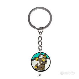 Portachiavi Pokémon Umbreon - Evoluzione Eevee