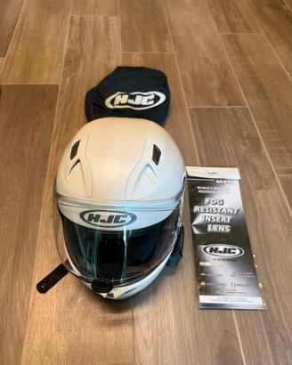 nuovissimo Casco HJC bianco taglia XS