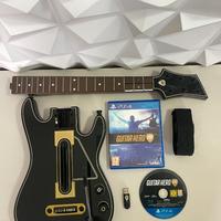 Guitar Hero Live PS4 completo chitarra ricevitore