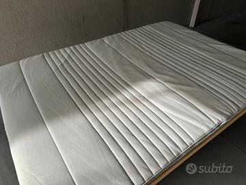 Topper in memory foam ikea per letto 140 x 200