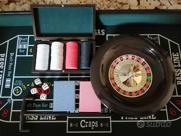 Casino' da tavolo in legno Brandani