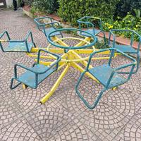 Giostra giardino vintage 6 posti 