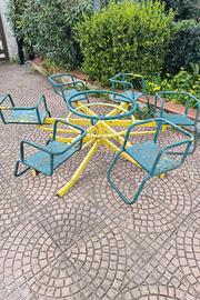 Giostra giardino vintage 6 posti 