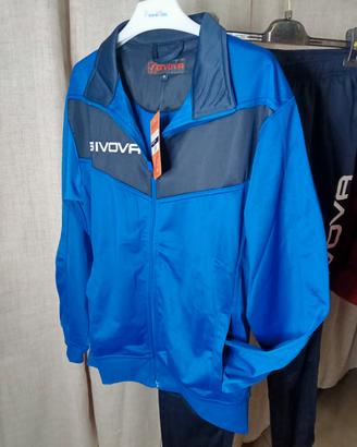 Tuta uomo Givova tg M azzurro/blu