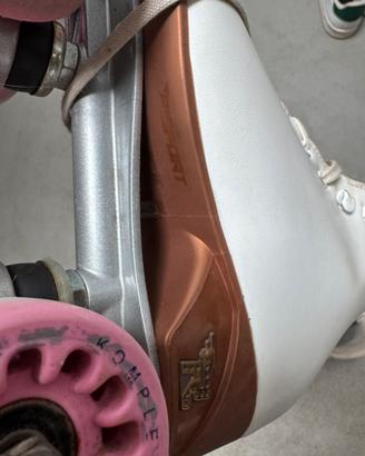 Pattini artistico agonismo Risport bianchi 240