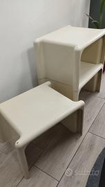 Tavolini impilabili Kartell Scorze-Stoppino 