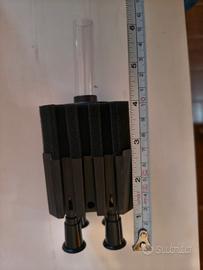Filtro per acquari in spugna e materiale filtrante