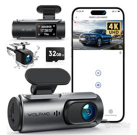 WOLFANG Dash Cam Auto 4K