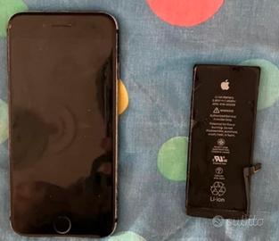 iPhone 7 con batteria + batteria esterna originale