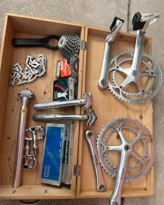 Gurniture, pedivelle, pedali shimano, campagnolo