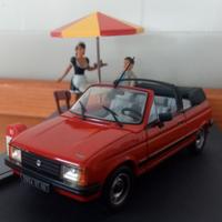 Diorama Talbot Samba 1/43 con personaggi