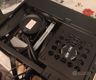 scheda madre itx, cpu e ram
