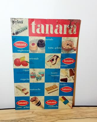 Insegna Tabella Gelati Tanara
