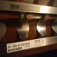 Portabottiglie a parete acciaio inox