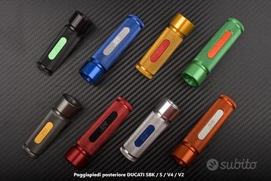 Poggiapiedi posteriore DUCATI SBK / S / V4 / V2