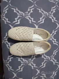 Scarpe bianche Deichmann n. 35