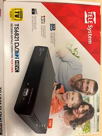 Decoder digitale terrestre Tele System TS6821 twin