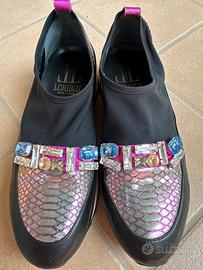 Sneaker slip-on gioiello Loriblu con cristalli