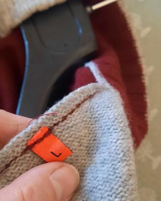 maglione uomo con cerniera