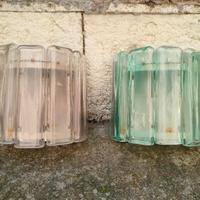 Applique con vetri design vintage 