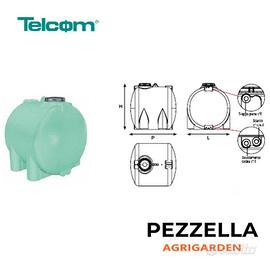 SERBATOIO ORIZZONTALE 300LT