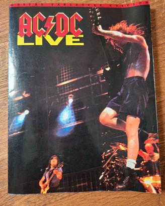 Acdc live libro spartito tablatura per chitarra