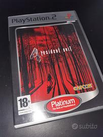 Resident Evil 4 ps2 platinum ita