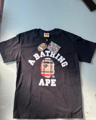 t-shirt BAPE x burberry