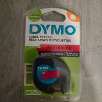 Rotolo dymo letratag rosso