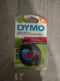 Rotolo dymo letratag rosso