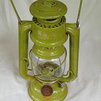 lampada a petrolio Metalglobus 104 verde