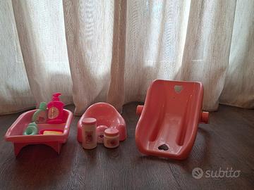 trio gioco bambole