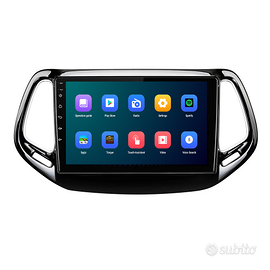 ANDROID autoradio navigatore Jeep Compass 2 MP GPS