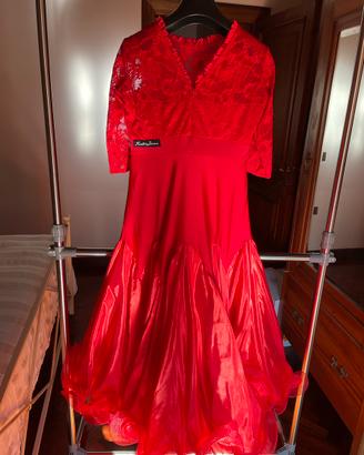 Vestito Abito Ballo Standard Donna