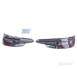 FANALI PER AUDI A4 S4 B9 8W SEDAN 15- LED NERO FUM