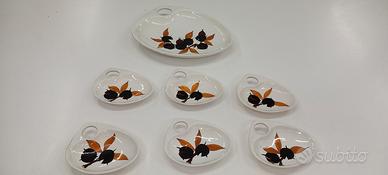set vassoi decorativi  + set ciotole in terracotta