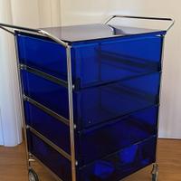 Cassettiera KARTELL blu cobalto