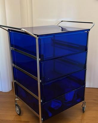 Cassettiera KARTELL blu cobalto