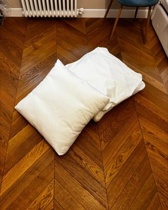 Coppia Cuscini biachi Flexform