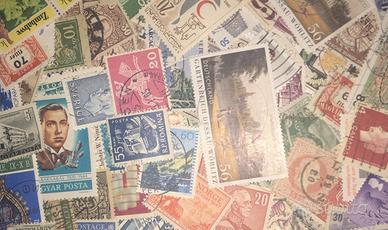 40000 francobolli mondiali lotto 2 kg 2000 grammi