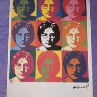 Litografia numerata Andy Warhol John Lennon
