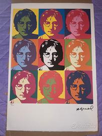 Litografia numerata Andy Warhol John Lennon