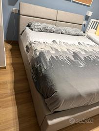 Letto matrimoniale contenitore